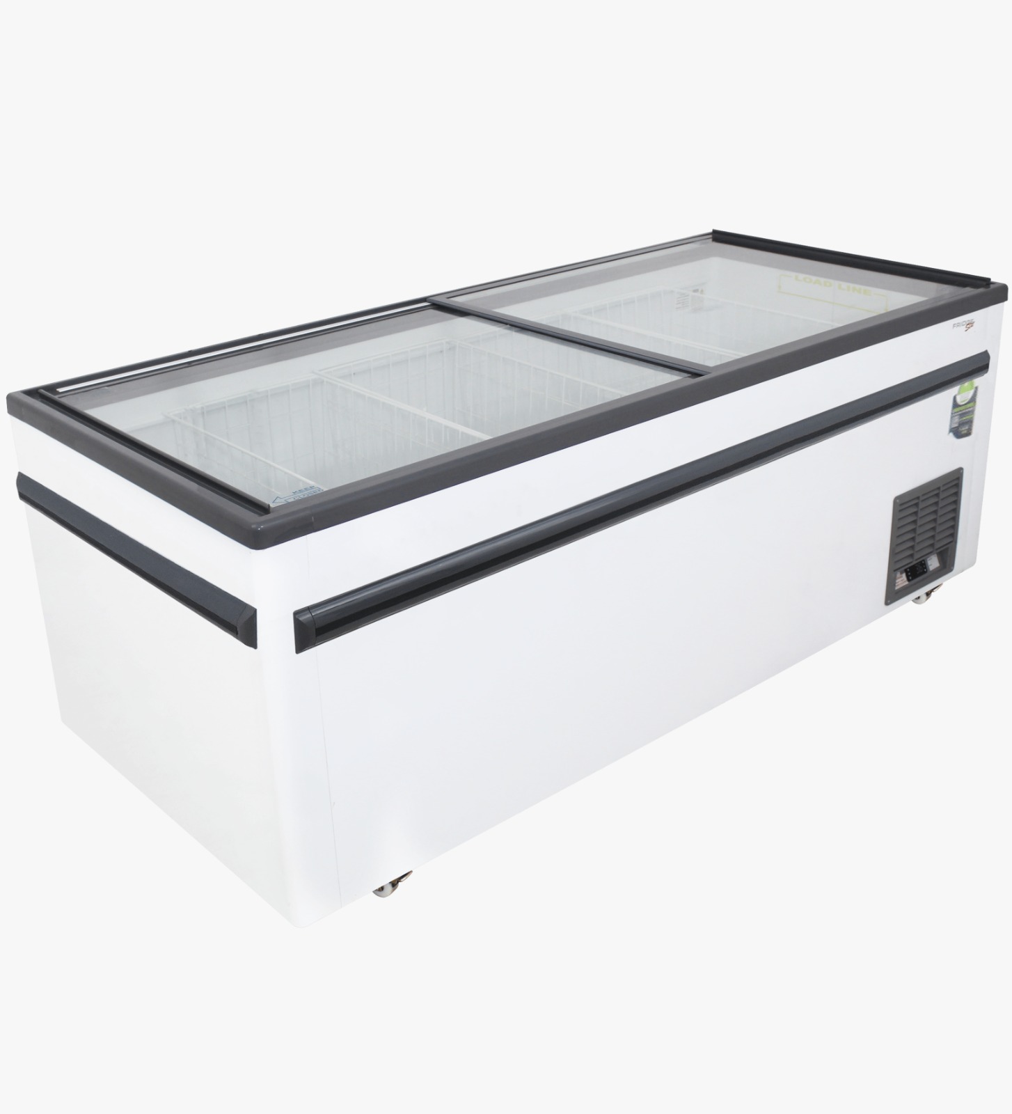 Glass Top Island Freezer 862LT