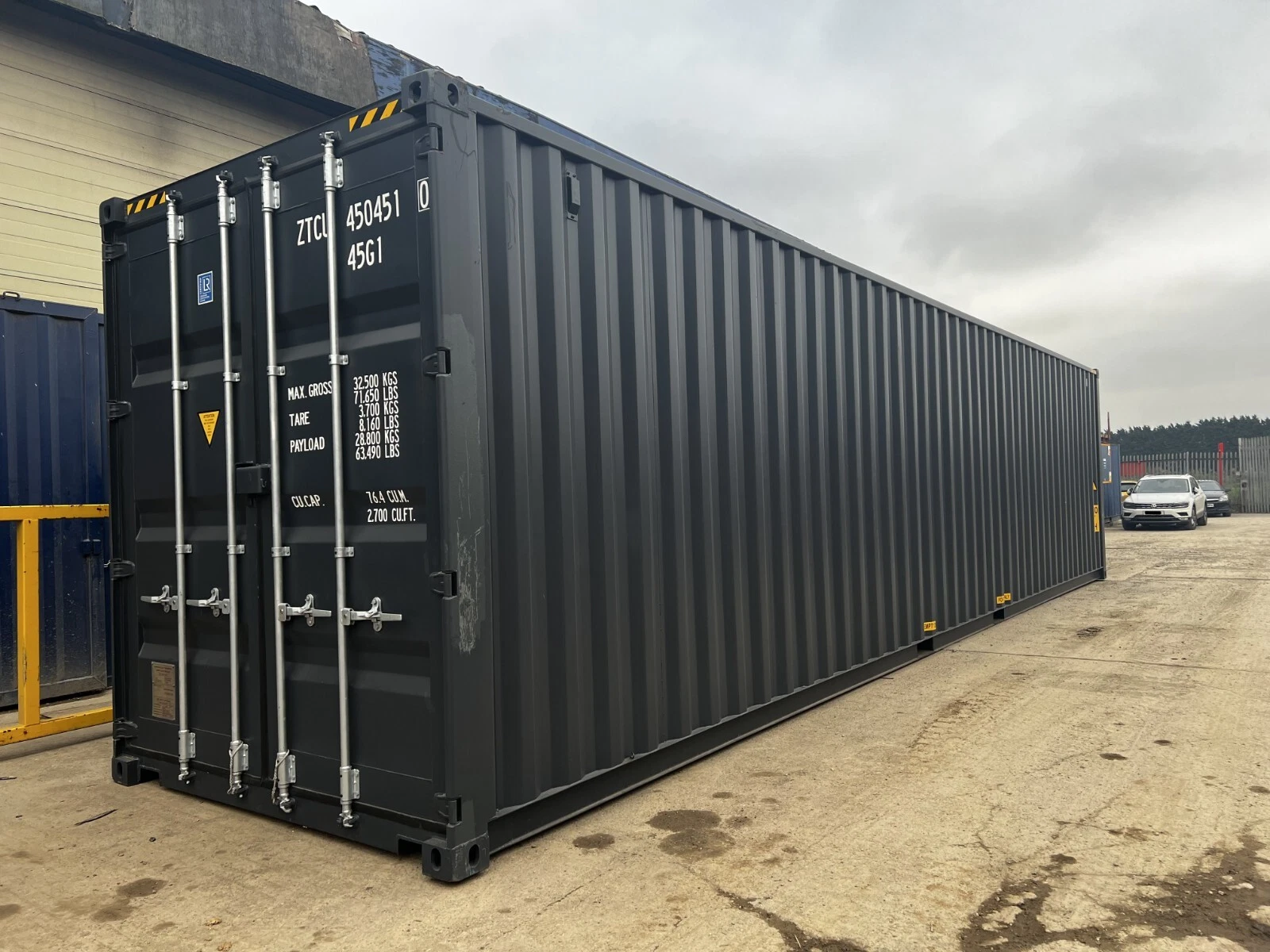 New 1-Trip 40ft High Cube Shipping Container